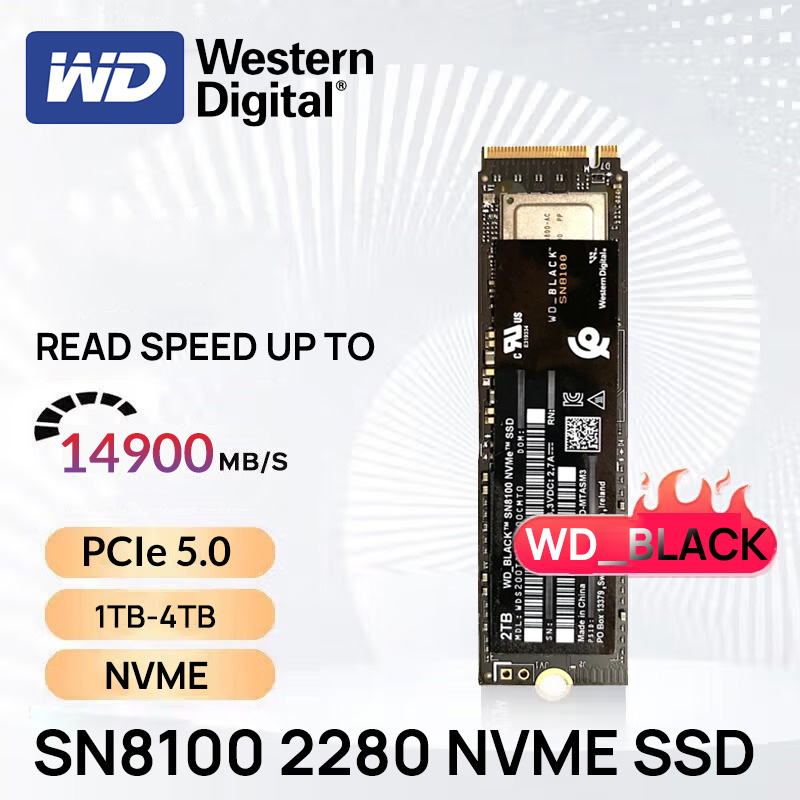Western Digital PCIe 5.0 Yeni  - Nvme Pcie 5.0 Ssd 4Tb incelemesi ve fiyatı